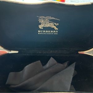Burberry eyeglass case